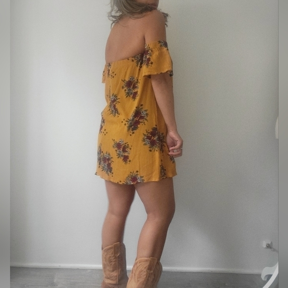 Lira Floral Flowy Boho Tunic Dress Top - Picture 3 of 11